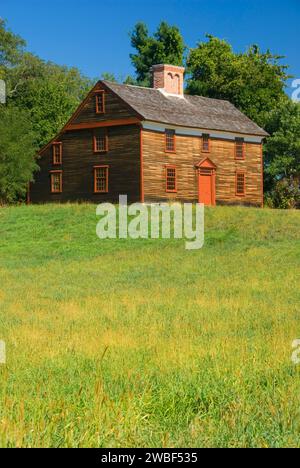 Il capitano William Smith House, Minute Man National Historic Park, Massachusetts Foto Stock