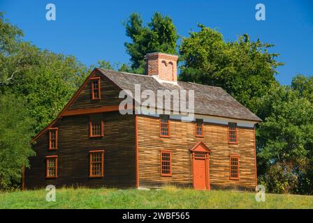 Il capitano William Smith House, Minute Man National Historic Park, Massachusetts Foto Stock