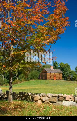 Il capitano William Smith House, Minute Man National Historic Park, Massachusetts Foto Stock