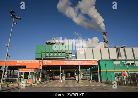 Müllheizkraftwerk Der Bsr, Freiheit, Ruhleben, Spandau, Berlin, Deutschland Foto Stock