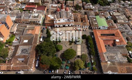 Concordia, Antioquia - Colombia. 26 dicembre 2023. Comune colombiano situato nella sottoregione sud-occidentale del dipartimento. Foto Stock