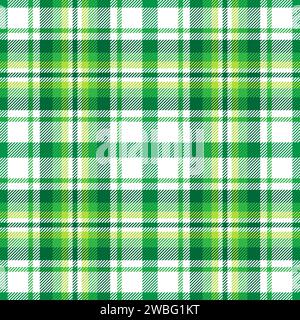 Motivo senza cuciture a quadri. Tessuto a scacchi ripetuto per stampe plaid di design. Controllo ripetuto del contatto. Controlla la linea quadrata. Vichi Cloth. Tartan ripeta Illustrazione Vettoriale