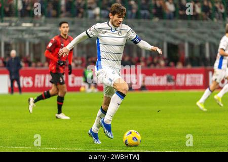 Milano, Italia - 10 gennaio 2024 - Milano-Atalanta coppa Italia - marten de roon atalanta bc Credit: Kines Milano/Alamy Live News Foto Stock