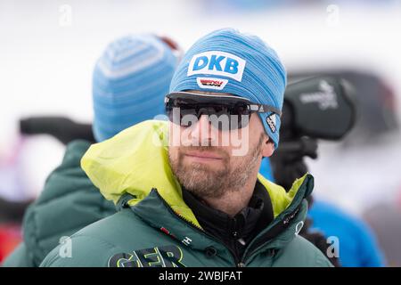 Biathlon Welt Cup 10 KM Verfolgung der Frauen a Hochfilzen, Österreich am 15.12.2018 Foto Stock