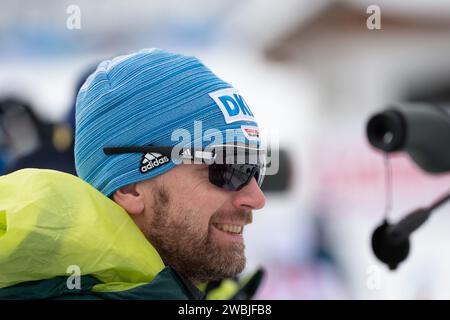 Biathlon Welt Cup 10 KM Verfolgung der Frauen a Hochfilzen, Österreich am 15.12.2018 Foto Stock