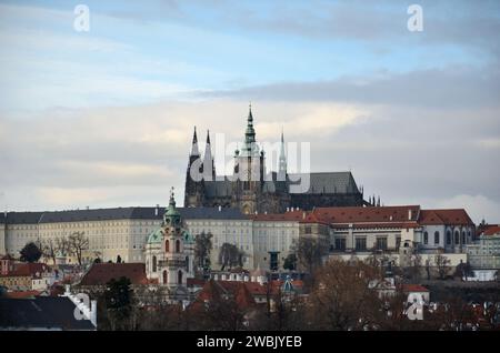 Praga, Bohenia, Repubblica Ceca, Europa Foto Stock