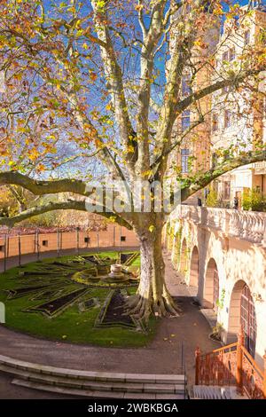 Schlosspark Schwerin, Schwerin, Meclemburgo-Pomerania occidentale, Germania, Europa Foto Stock