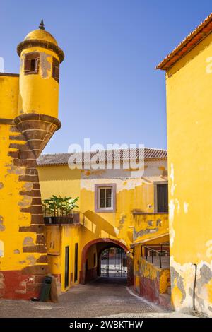 MADEIRA PORTOGALLO MADEIRA Fortaleza de São Tiago St James Fort Fort di São Tiago Funchal Madeira Portogallo UE Foto Stock