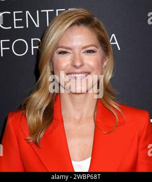 New York City, USA. 11 gennaio 2024. Kate Bolduan che assiste a Miracle on the Hudson: How 'Sully' and Flight 1549 Inspired a Nation tenutosi al Paley Museum l'11 gennaio 2024 a New York, NY © Steven Bergman/AFF-USA.COM Credit: AFF/Alamy Live News Foto Stock