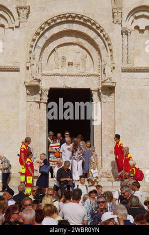 Termoli - Molise - 3 agosto 2017 - San basso, protettore della città - Foto Stock
