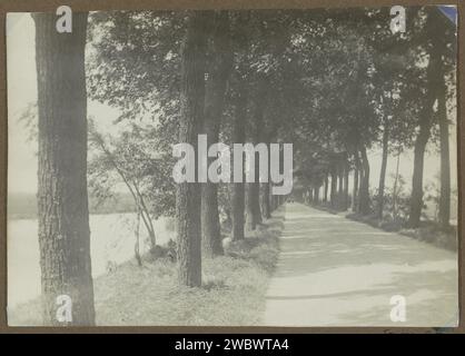 Kalfjeslaan ad Amsterdam, Anonimo, c. 1910 - c. 1930 Fotografia parte dell'album con foto di Amsterdam e della zona circostante. Carta per polpacci. Supporto fotografico, pista di stampa argento gelatina, vicolo polpaccio Foto Stock