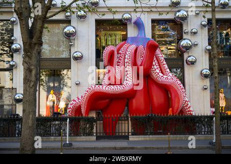 Louis Vuitton Shop Front Foto Stock