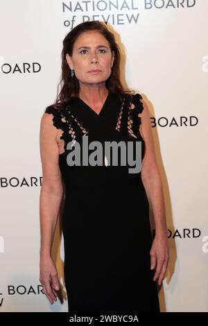 NY, USA. 11 gennaio 2024. Ciprianis, New York, USA, 11 gennaio 2024 - Maura Tierney partecipa al National Board of Review Annual Awards Gala 2024 a Cipriani 42nd Street a New York City. Foto: Giada Papini Rampelotto/EuropaNewswire.solo per uso editoriale. Non per USO commerciale! (Immagine di credito: © Luiz Rampelotto/ZUMA Press Wire) SOLO USO EDITORIALE! Non per USO commerciale! Foto Stock