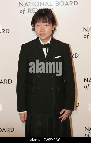 Ciprianis, New York, USA, 11 gennaio 2024 - Celine Song partecipa al National Board of Review Annual Awards Gala 2024 presso Cipriani 42nd Street a New York City. Foto: Giada Papini Rampelotto/EuropaNewswire solo per uso editoriale. Non per USO commerciale! Foto Stock