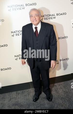 Ciprianis, New York, USA, 11 gennaio 2024 - Martin Scorsese partecipa al National Board of Review Annual Awards Gala 2024 a Cipriani 42nd Street a New York City. Foto: Giada Papini Rampelotto/EuropaNewswire solo per uso editoriale. Non per USO commerciale! Foto Stock