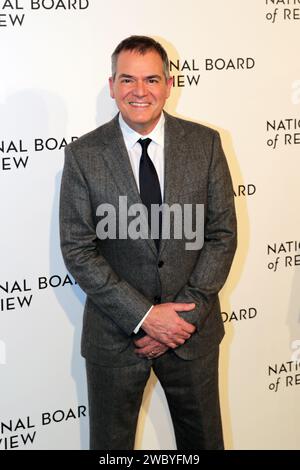 NY, USA. 11 gennaio 2024. Ciprianis, New York, USA, 11 gennaio 2024 - David Hemingson partecipa al National Board of Review Annual Awards Gala 2024 a Cipriani 42nd Street a New York City. Foto: Giada Papini Rampelotto/EuropaNewswire.solo per uso editoriale. Non per USO commerciale! (Immagine di credito: © Luiz Rampelotto/ZUMA Press Wire) SOLO USO EDITORIALE! Non per USO commerciale! Foto Stock