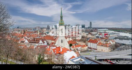 Cattedrale di San Martino (Katedrala svateho Martina). Una chiesa a Bratislava. Slovacchia. Foto Stock