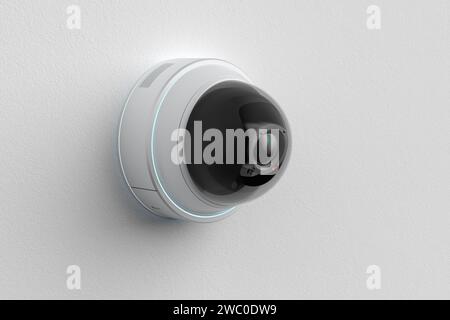 videocamera di sicurezza per rendering 3d o telecamera cctv Foto Stock