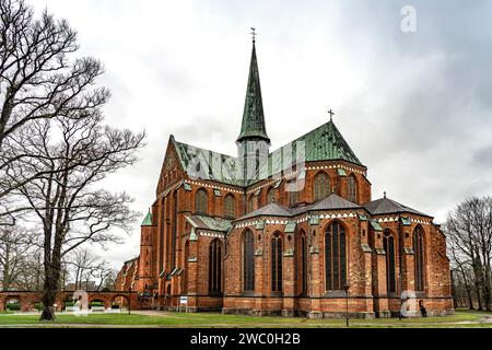 DAS Doberaner Münster in Bad Doberan, Meclemburgo-Vorpommern, Deutschland | Doberan Minster in Bad Doberan, Meclemburgo-Vorpommern, Germania Foto Stock