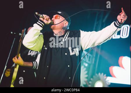 12 gennaio 2024 - i vincitori della breakout band Lottery si esibiscono al Riverside di Newcastle. Crediti fotografici: Thomas Jackson/Alamy Live News Foto Stock