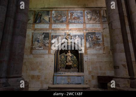 Catedral de la Asunción de la Virgen, catedral vieja, Salamanca, comunidad autónoma de Castilla y León, Spagna Foto Stock