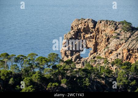 SA Foradada término Municipal de Deyá, Mallorca, Isole baleari, Spagna Foto Stock