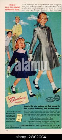 Vintage 'Good Housekeeping' marzo 1953 Magazine Advert, USA Foto Stock