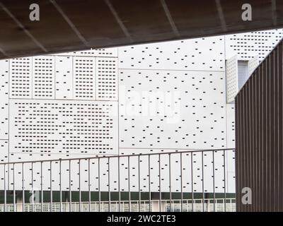 Architettura contemporanea all'Università Jaen Foto Stock