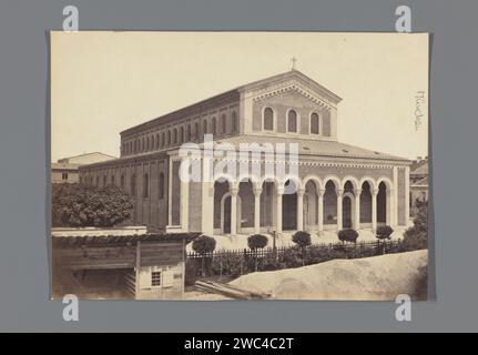 Basilica, Monaco di Baviera, Anonimo, c. 1850 - c. 1900 supporto fotografico albumen print München Foto Stock