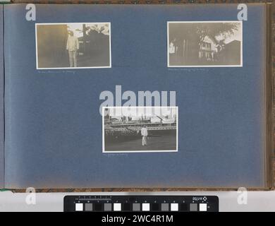 Esterno di un ufficio del Sabang Maatschappij a Sabang, Anonimo, c. 1900 - c. 1920 Fotografia parte di Reisalbum con foto di attività e luoghi di interesse a Sumatra e Giava e del viaggio a e delle Indie orientali olandesi. Carta Sabang. supporto fotografico ufficio stampa gelatina argento ( amministrazione). Esterno  rappresentazione di un edificio Sabang Foto Stock