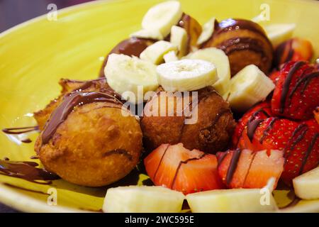 Delight Belgian waffle Ball - cioccolato belga Foto Stock