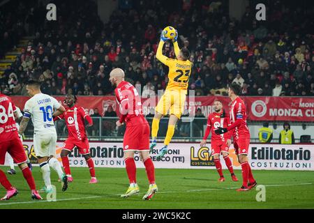 Monza, Italia. 13 gennaio 2024. Alessandro Sorrentino, durante AC Monza vs FC Inter, serie A, allo stadio U-Power. Crediti: Alessio Morgese/Alessio Morgese/Emage/Alamy live news Foto Stock