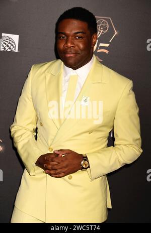 Los Angeles, California, USA. 13 gennaio 2024. Sam Richardson partecipa alla celebrazione dei candidati all'Emmy Primetime 75 al JW Marriott LA Live il 13 gennaio 2024 a Los Angeles, California. Crediti: Jeffrey Mayer/JTM Photos/Media Punch/Alamy Live News Foto Stock