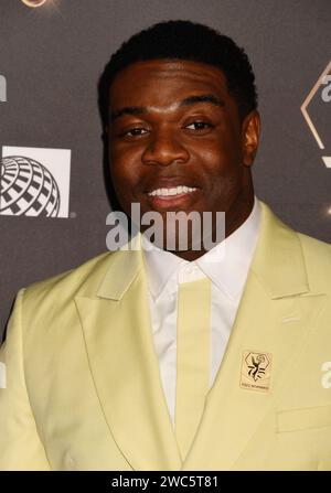 Los Angeles, California, USA. 13 gennaio 2024. Sam Richardson partecipa alla celebrazione dei candidati all'Emmy Primetime 75 al JW Marriott LA Live il 13 gennaio 2024 a Los Angeles, California. Crediti: Jeffrey Mayer/JTM Photos/Media Punch/Alamy Live News Foto Stock