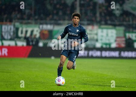 Bernardo (VfL Bochum, 5) 1. Fussball Bundesliga: VFL Bochum - SV Werder Brema; Vonovia Ruhrstadion, Bochum, 14.01.2024 LE NORMATIVE DFL VIETANO L'USO DI FOTOGRAFIE COME SEQUENZE DI IMMAGINI E/O QUASI-VIDEO Foto Stock