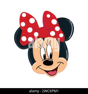 Minnie mouse Vector Illustration Illustrazione Vettoriale