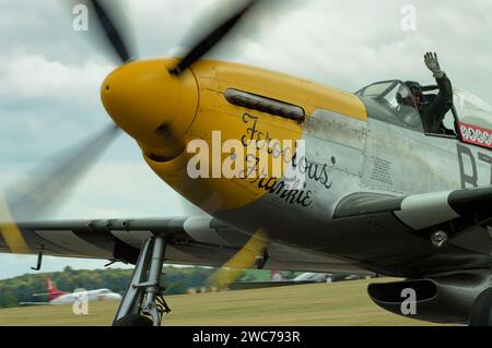 P51D Mustang Foto Stock