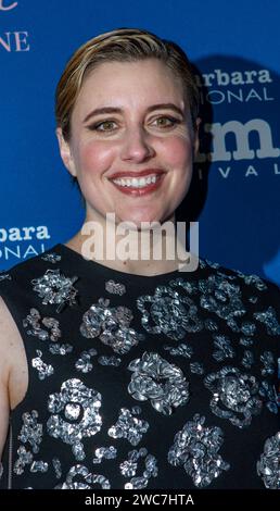 Regista Greta Gerwig al 16° Annual Kirk Douglas Award for Excellence in Film Awards di SBIFF, The Ritz-Carlton Bacara, Santa Barbara, CA, 1.13.24 Foto Stock