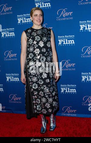 Regista Greta Gerwig al 16° Annual Kirk Douglas Award for Excellence in Film Awards di SBIFF, The Ritz-Carlton Bacara, Santa Barbara, CA, 1.13.24 Foto Stock