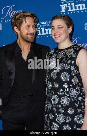 Ryan Gosling, 16TH Annual Kirk Douglas Award for Excellence in Film Awards di Greta Gerwig SBIFF al Ritz-Carlton Bacara, Santa Barbara, CA, 1.13.24. Foto Stock