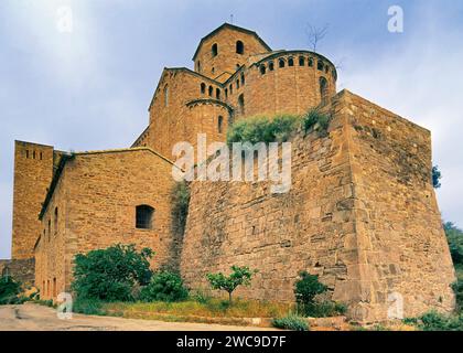 Castello di Cardona, ora Parador, a Cardona, Catalogna, Spagna Foto Stock