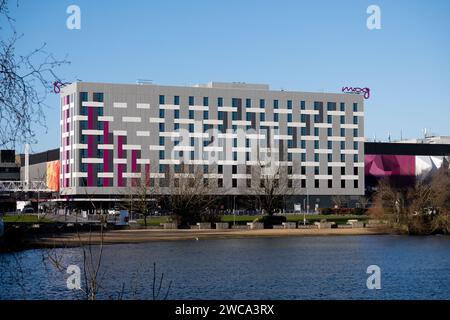 Moxy hotel, NEC, Birmingham, West Midlands, Regno Unito Foto Stock
