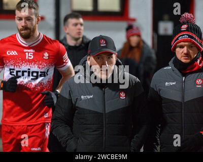 Mickey Harte, manager della squadra senior di football di Derry. Foto: George Sweeney/Alamy Foto Stock