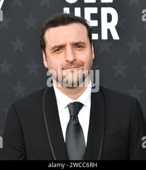 Santa Monica, California. 14 gennaio 2024, Santa Monica, Stati Uniti. 15 gennaio 2024. David Krumholtz partecipa al 29° Annual Critics Choice Awards al Barker Hangar il 14 gennaio 2024 a Santa Monica, California. Foto: C Flanigan/imageSPACE credito: Imagespace/Alamy Live News Foto Stock