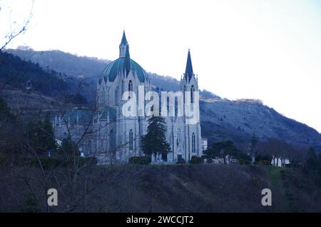 Castelpetroso - Isernia - Santuario della Basilica minore dell'Addolorata. Foto Stock