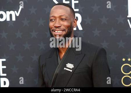 Lamorne Morris bei der Verleihung der 29. Critics Choice Awards im Barker Hangar. Santa Monica, 14.01.2024 Foto Stock