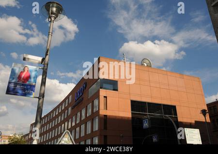 BERLINO/GERMANYDEUSCTHLAND / 10. AGOSTO 2018.. ARD edificio per uffici della televisione tedesca statioj a Berlino Germania foto di Francis Joseph Dean / Deanpictures. Foto Stock