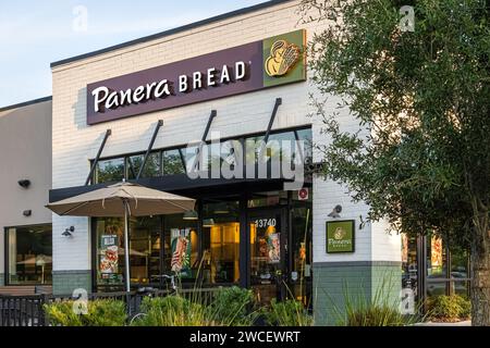 Panera Bread al Bartram Park di Jacksonville, Florida. (USA) Foto Stock