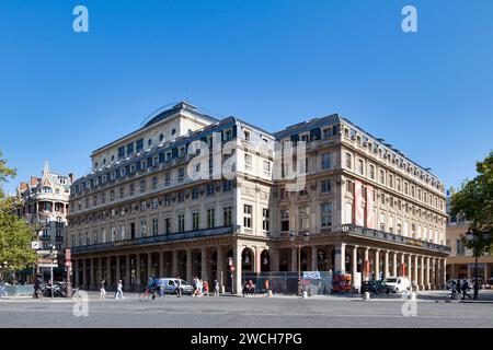 Parigi, Francia - 21 settembre 2020: La Comédie-francese o Théâtre-francese è uno dei pochi teatri statali in Francia. Fondata nel 1680, è la OL Foto Stock