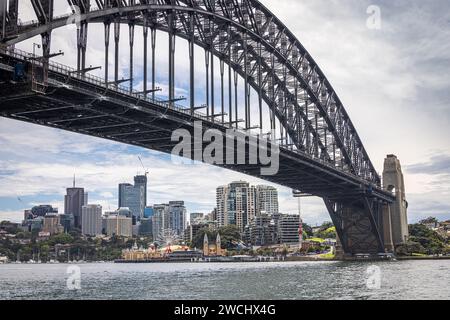 Il Ponte del Porto di Sydney, Sydney, Australia Foto Stock